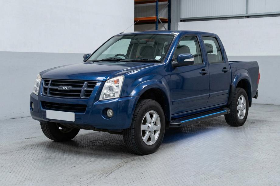 Isuzu D-Max 2002–2011 Sidetrin Maya Blue (2007-2012, 2 stk., aluminium) Image