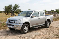 Isuzu D-Max 2002–2011 Bosphore Grey sidetrin (2007-2012, 2 stk., aluminium) foto 1