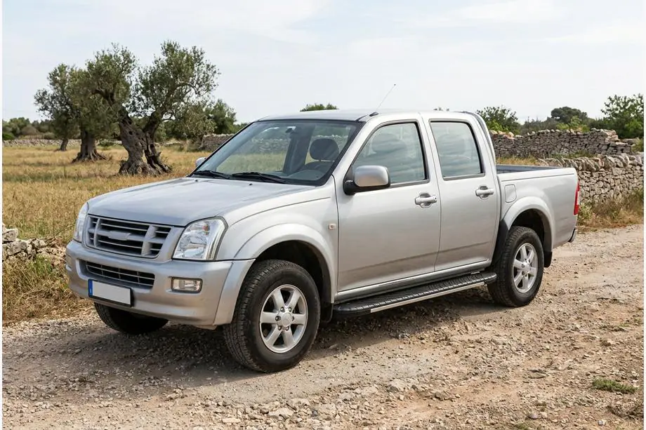 Isuzu D-Max 2002–2011 Bosphore Grey sidetrin (2007-2012, 2 stk., aluminium) Image