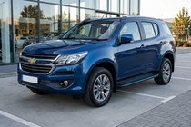 Chevrolet Trailblazer 2012–2019 Maya Blue sidetrin (2 stk., aluminium) foto 1