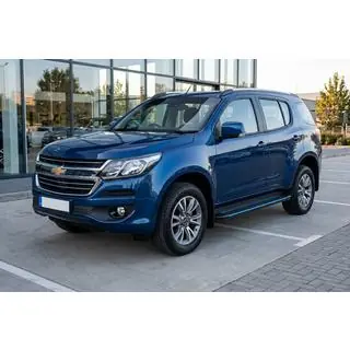Maya Blue sidetrin (2 stk., aluminium)