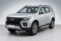 Chevrolet Trailblazer 2012–2019 Sidetrin Allmond Grey (2 stk., aluminium) foto 1