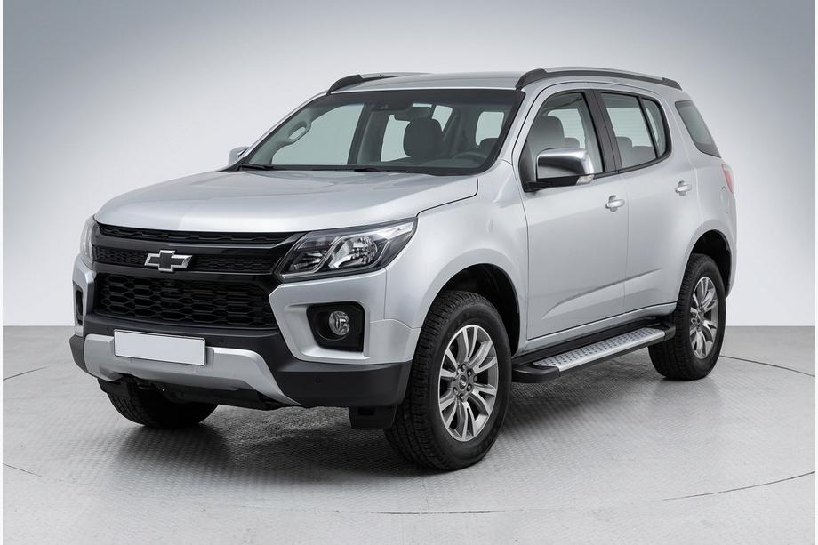 Chevrolet Trailblazer 2012–2019 Sidetrin Allmond Grey (2 stk., aluminium) Image