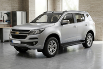 Chevrolet Trailblazer 2012–2019 Allmond Black sidetrin (2 stk., aluminium) foto 1