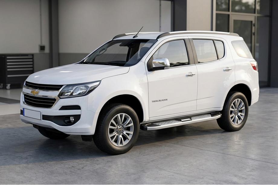 Chevrolet Trailblazer 2012–2019 Mevsim Grey sidetrin (2 stk., aluminium) Image