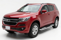 Chevrolet Trailblazer 2012–2019 Sidetrin Tayga V2 (2 stk., aluminium) foto 1