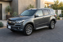 Chevrolet Trailblazer 2012–2019 Sidetrin Rainbow (2 stk., aluminium) foto 1