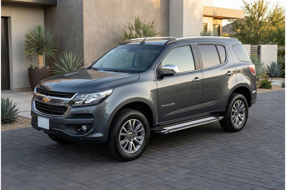 Chevrolet Trailblazer 2012–2019 Sidetrin Rainbow (2 stk., aluminium) Image