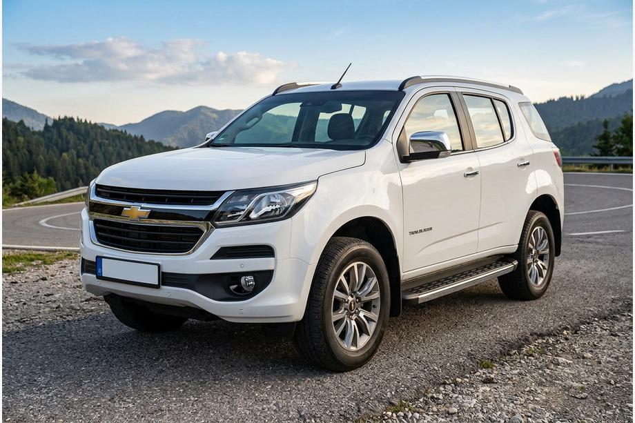 Chevrolet Trailblazer 2012–2019 BlackLine sidetrin (2 stk., aluminium) Image
