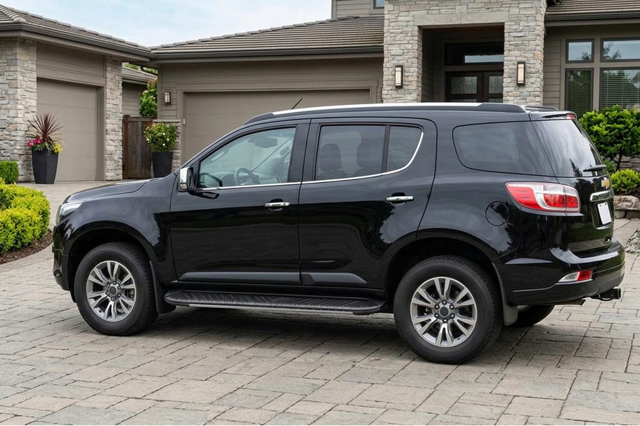 Chevrolet Trailblazer 2012–2019 Bosphorus Grey sidetrin (2 stk., aluminium) Image
