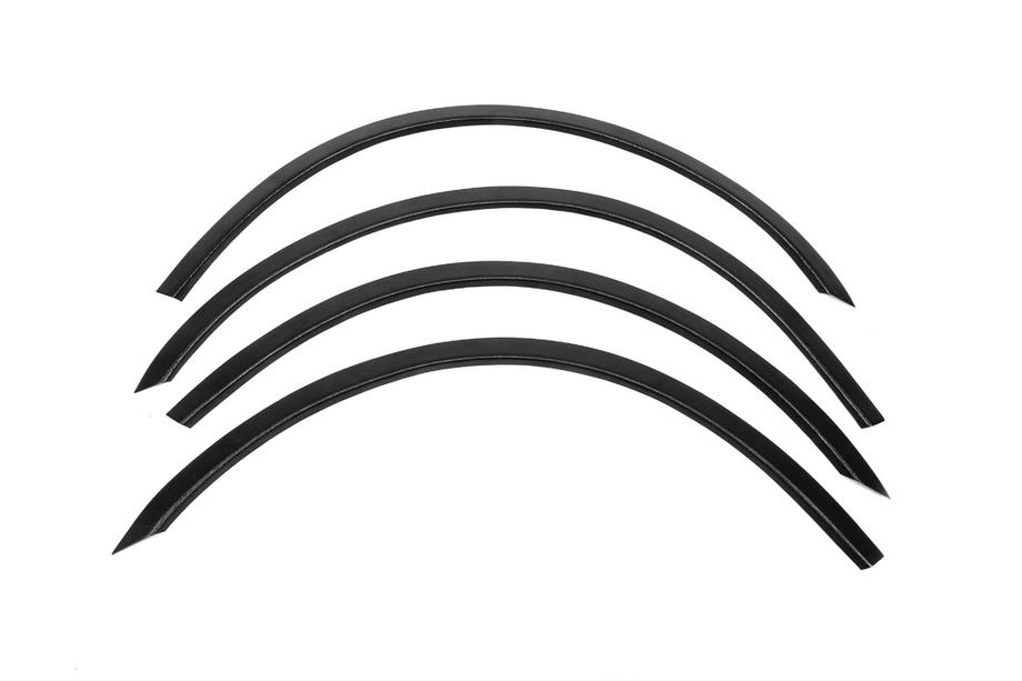 Mercedes E-klasse W211 2002–2009 Hjulskærmslister (4 stk., sorte, ABS-plast) Image