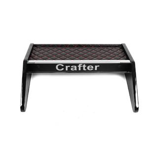 Instrumentbordhylde (sort med rød syning) Volkswagen Crafter 2006–2016 foto 3