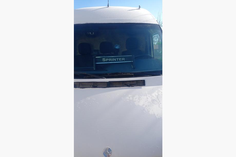 Mercedes Sprinter W901/902/903/904/905 1995–2006 Hylde til instrumentbord (1995-2000, sort med rød syning) Foto 7