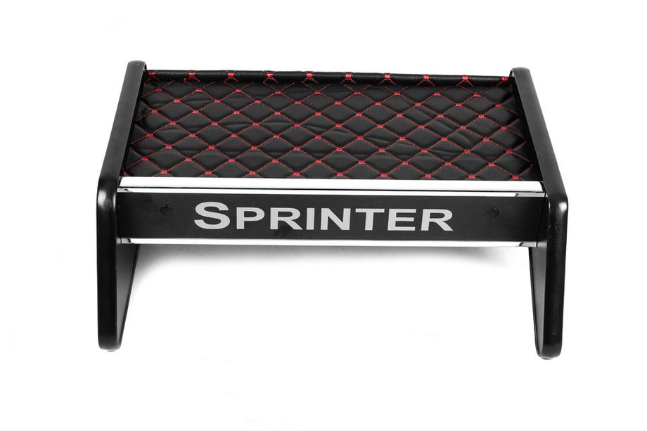 Mercedes Sprinter W901/902/903/904/905 1995–2006 Hylde til instrumentbord (1995-2000, sort med rød syning) Foto 3