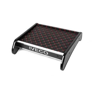 Instrumentbordhylde (sort med rød syning) Iveco Daily 2006–2014 foto 1