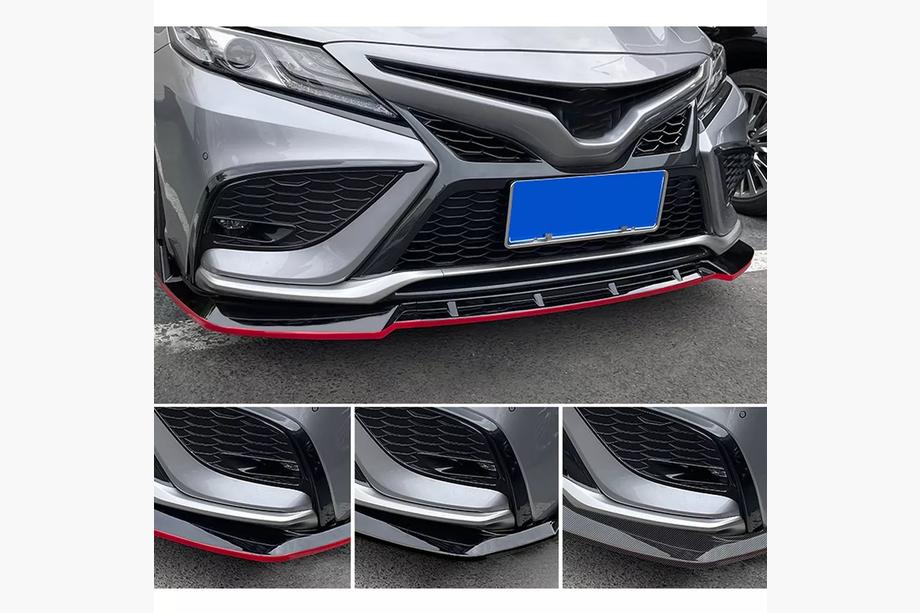 Toyota Camry 2017–2023 Frontlip splitter (3 dele) Image