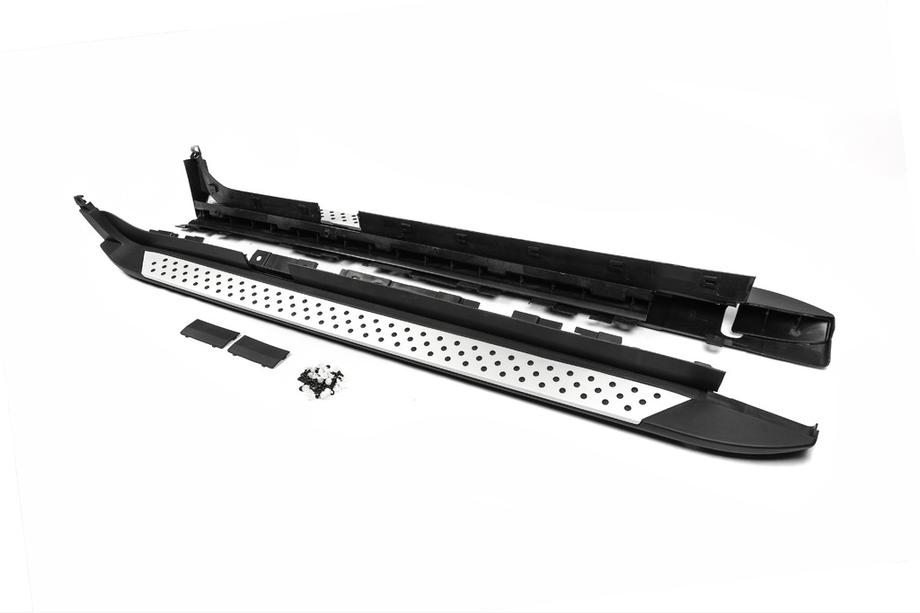 BMW X3 F25 2011–2018 Sidetrin V3 OEM (2 stk., aluminium) Image