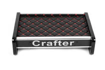 Volkswagen Crafter 2016– Instrumentbordhylde (sort med rød syning) foto 3