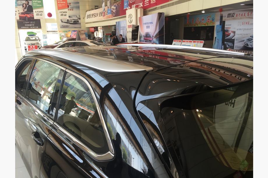 Toyota Highlander 2013–2019 Integrerede tagrælinger grå OEM (ABS-plast) Image