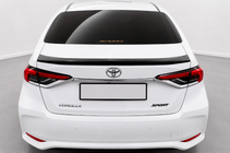 Toyota Corolla 2019– Spoiler 1234 Upgrade (ABS-plast) foto 2