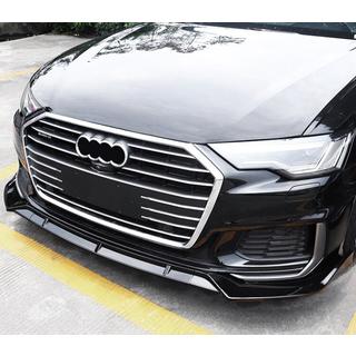 Frontlip til forkofanger (sort) Audi A6 C8 2018–2025 foto 1