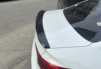 Audi A4 B9 2015–2024 LIP-spoiler (1234 Upgrade, sort) foto 3