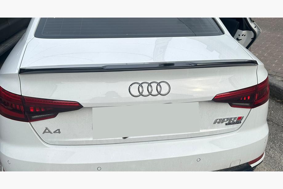 Audi A4 B9 2015–2024 LIP-spoiler (1234 Upgrade, sort) Image