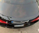 Mercedes CLA C117 2013–2019 LIP-spoiler (1234 Upgrade, sort) foto 6