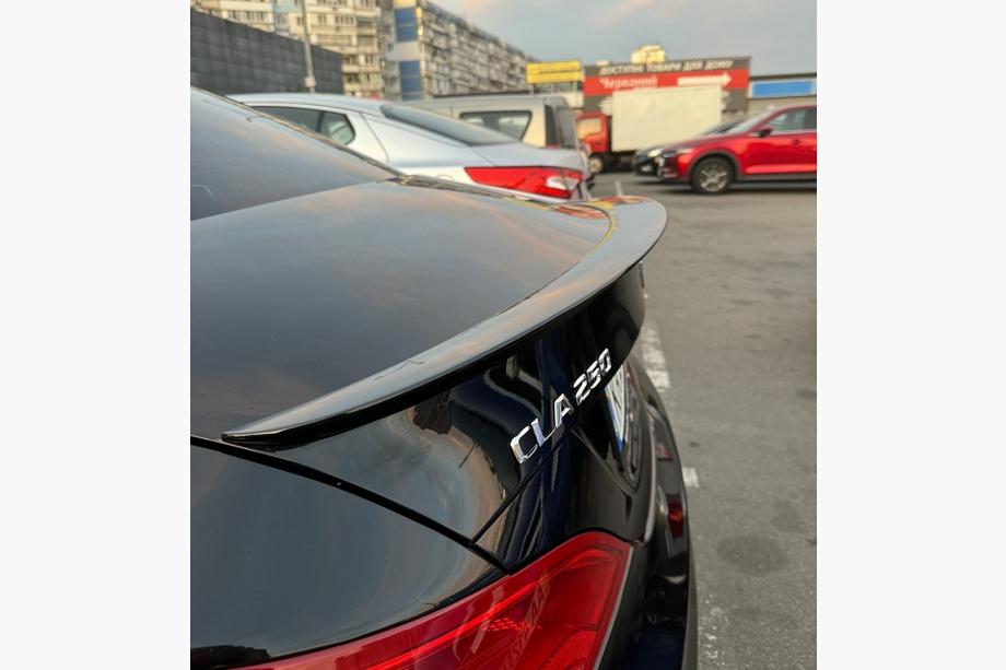 Mercedes CLA C117 2013–2019 LIP-spoiler (1234 Upgrade, sort) Image