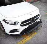 Mercedes A-klasse W177 2018– Frontlæbe spoiler (til AMG-Line 2018-2021, sort) foto 2