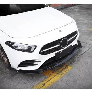 Frontlæbe spoiler (til AMG-Line 2018-2021, sort) Mercedes A-klasse W177 2018– foto 2