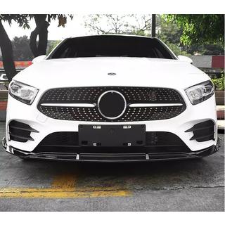 Frontlæbe spoiler (til AMG-Line 2018-2021, sort) Mercedes A-klasse W177 2018– foto 1