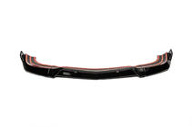 Mercedes C-class W204 2007–2015 Frontspoilerlæbe til 1234 Upgrade (2011-2014) (sort) foto 1