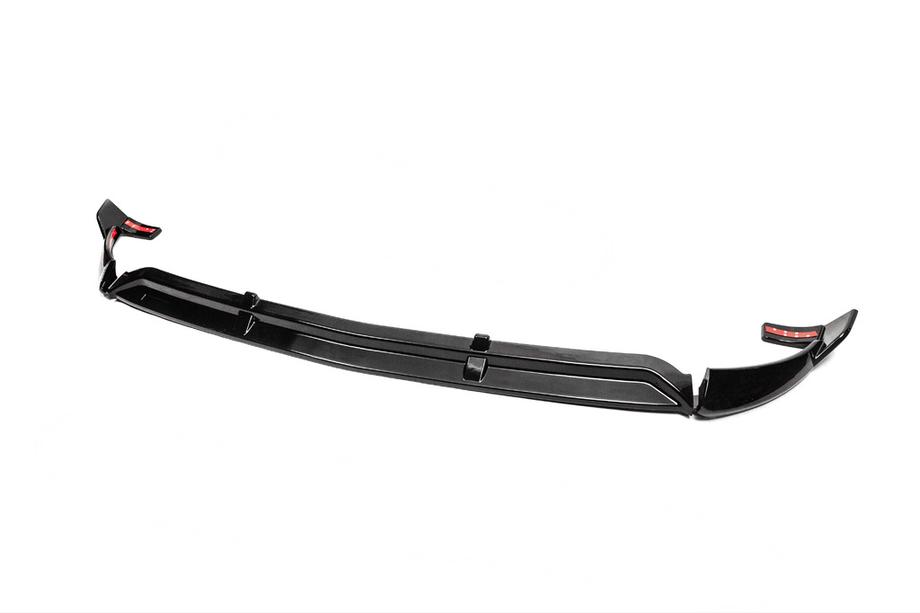 Mercedes E-klasse W213 2016–2023 Frontlæbe spoiler (AMG E63, 2016-2019, sort) Foto 1
