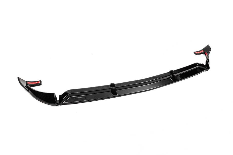 Mercedes E-klasse W213 2016–2023 Frontlæbe spoiler (AMG E63, 2016-2019, sort) Foto 2
