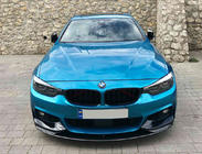 BMW 4-serie F32/F33/F36 2012–2020 Forreste læbespoiler 1234 Upgrade (sort) foto 1