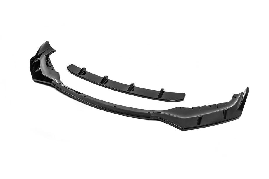 BMW 5-serie G30/G31 2017–2023 Forreste læbespoiler 1234 Upgrade (sort) Image