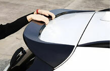 BMW X1 F48 2015–2022 LIP-spoiler (1234 Upgrade, sort) foto 6