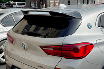 BMW X2 F39 2018–2023 LIP-spoiler (1234 Upgrade, sort) foto 9
