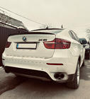 BMW X6 E71 2008–2014 LIP-spoiler (1234 Upgrade, sort) foto 1