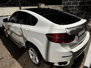 BMW X6 E71 2008–2014 LIP-spoiler (1234 Upgrade, sort) foto 5