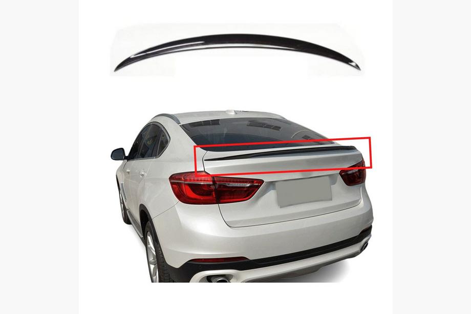 BMW X6 F16 2014–2019 LIP-spoiler (1234 Upgrade, sort) Image