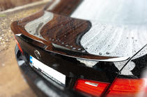 BMW 5-serie F10/F11 2010–2016 LIP V1 spoiler (1234 Upgrade, sort) foto 3