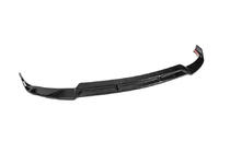 Mercedes C-klasse W205 2014–2021 Front læbespoiler til kofanger V2 1234 Upgrade (sort, 2018-2021) foto 6