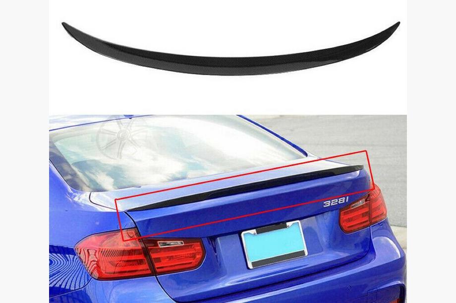BMW 3-serie F30/F31 2012–2019 Lipspoiler LIP V2 (1234 Upgrade, sort) Image