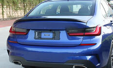 BMW 3-serie G20/G21 2018– MP-Style hækspoiler (til G20/G80, blank sort) foto 1