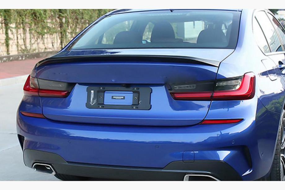 BMW 3-serie G20/G21 2018– MP-Style hækspoiler (til G20/G80, blank sort) Image