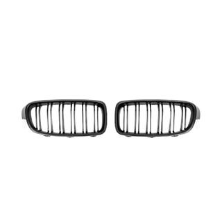 Nyregrill M-Look (mat sort) BMW 3-serie F30/F31 2012–2019 foto 2