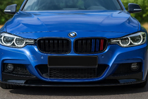BMW 3-serie F30/F31 2012–2019 M-Look nyregrill (M-Color) foto 2