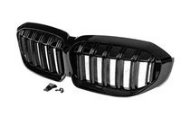 BMW 3-serie G20/G21 2018– M-Look V2 nyregitre (2018-2022, højglans sort) foto 4